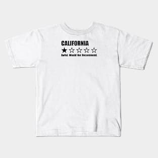 California One Star Review Kids T-Shirt